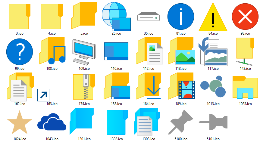 download desktop icons windows 10